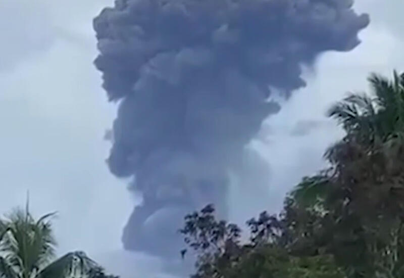 В Индонезии произошло извержение вулкана