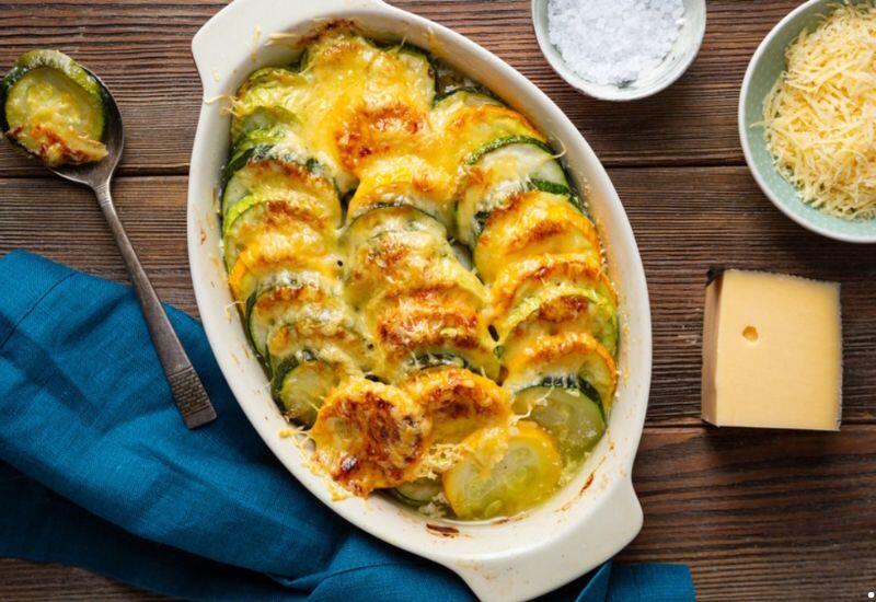 Кабачковый гратен: низкокалорийная альтернатива картофельному