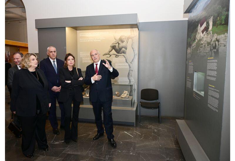 Первая леди Мехрибан Алиева посетила в Тбилиси Национальный музей Грузии