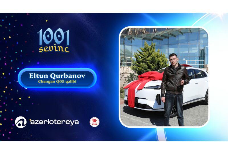 22-летний житель Шамкира выиграл автомобиль в лотерее «1001 Sevinc»