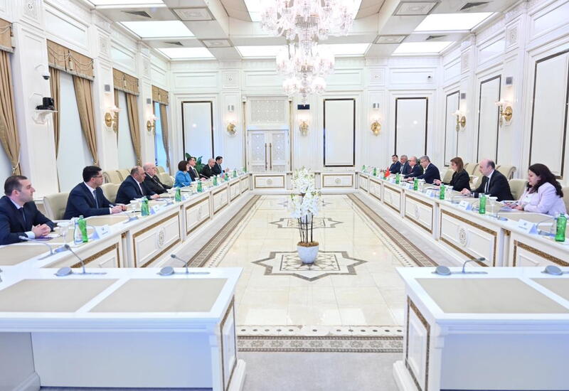 Сахиба Гафарова встретилась с делегацией во главе с генпрокурором Верховного суда Турции