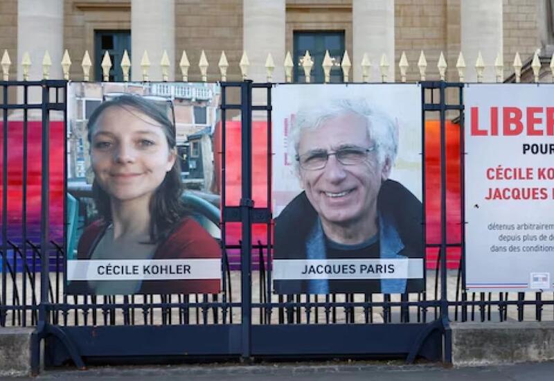 Французов, находившихся под арестом в Иране, отправят домой через Азербайджан