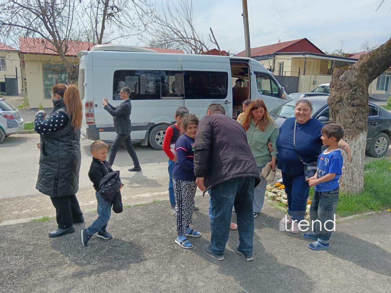 В Ходжавенд вернулась очередная группа бывших вынужденных переселенцев