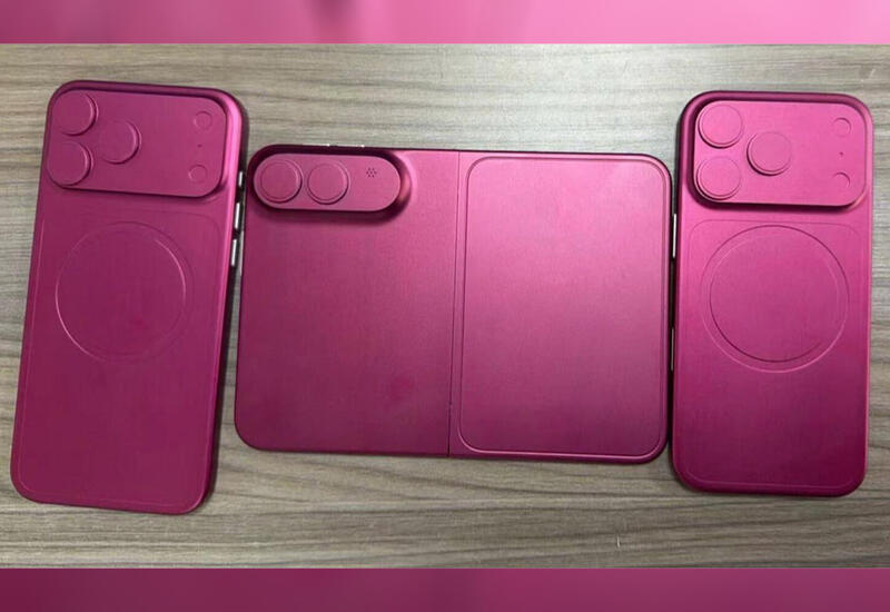 На фото показали дизайн iPhone Fold и 18 Pro Max