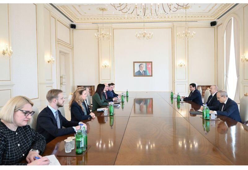 Президент Ильхам Алиев принял Премьер-министра Литвы