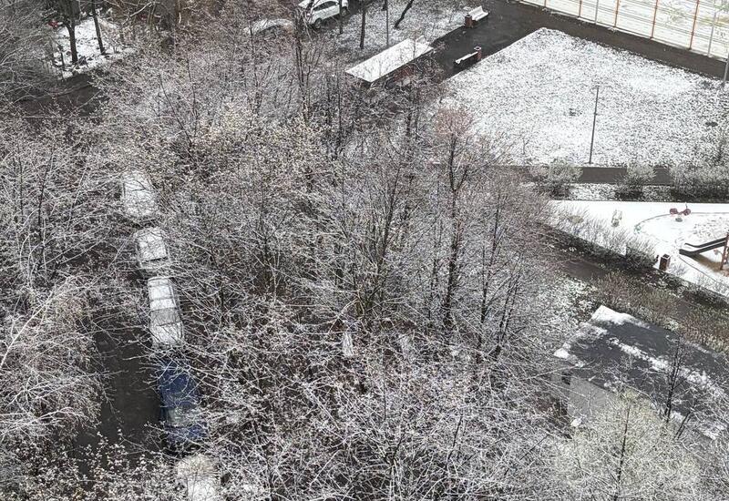 Снегопады в Москве