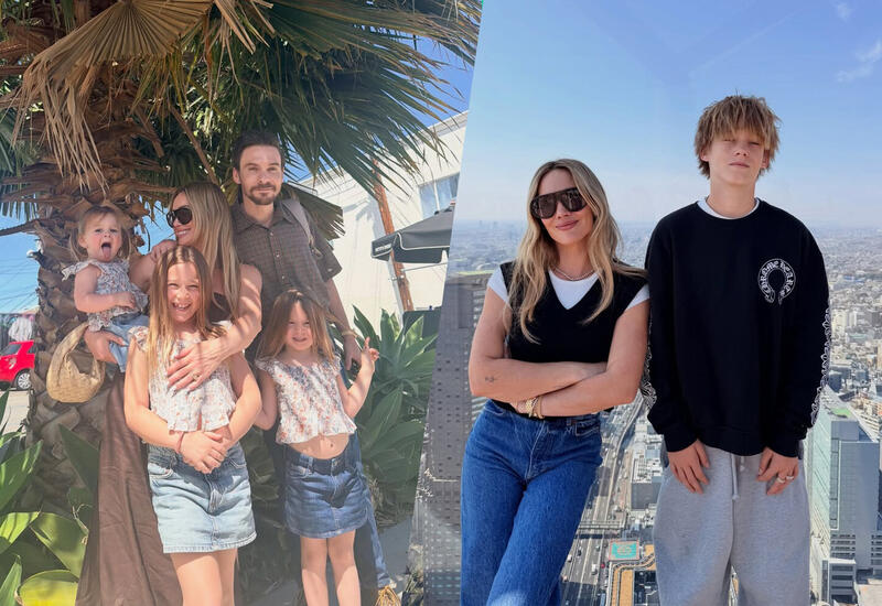 «Лиззи Магуайер» показала своего мужа и четверых детей