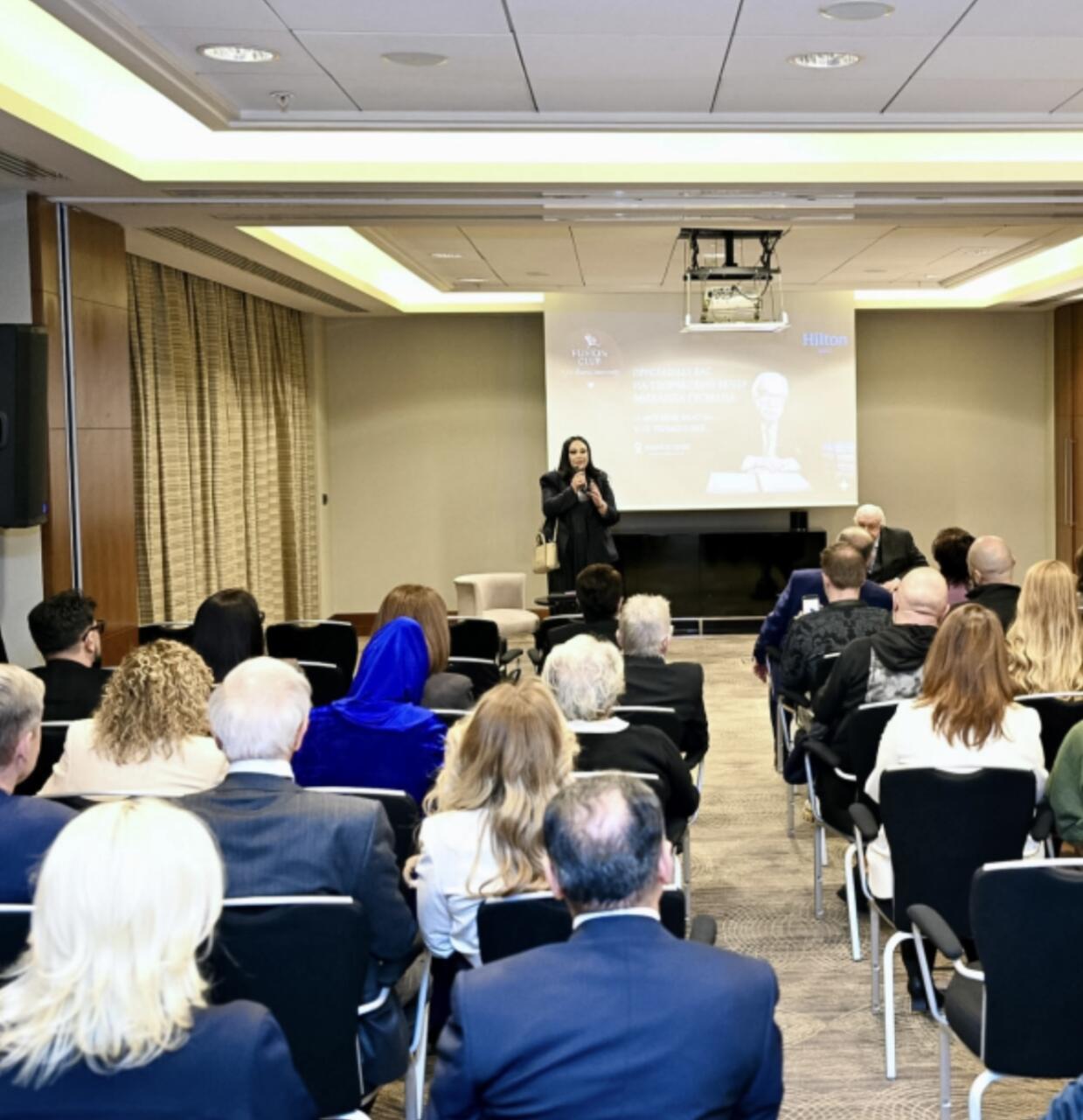 В Баку прошел творческий вечер Михаила Гусмана «О Формуле Власти - и не только о ней»