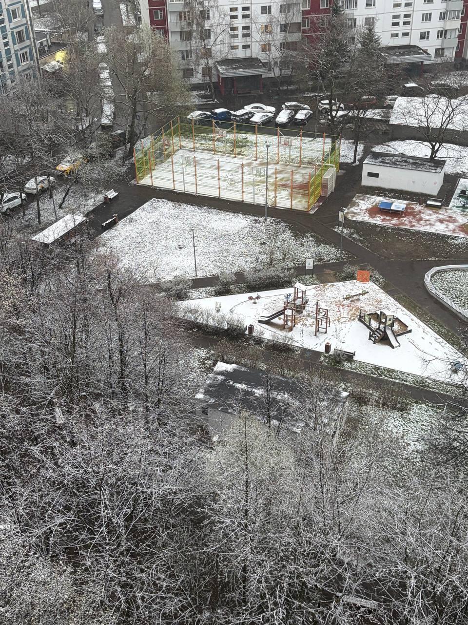 Снегопады в Москве