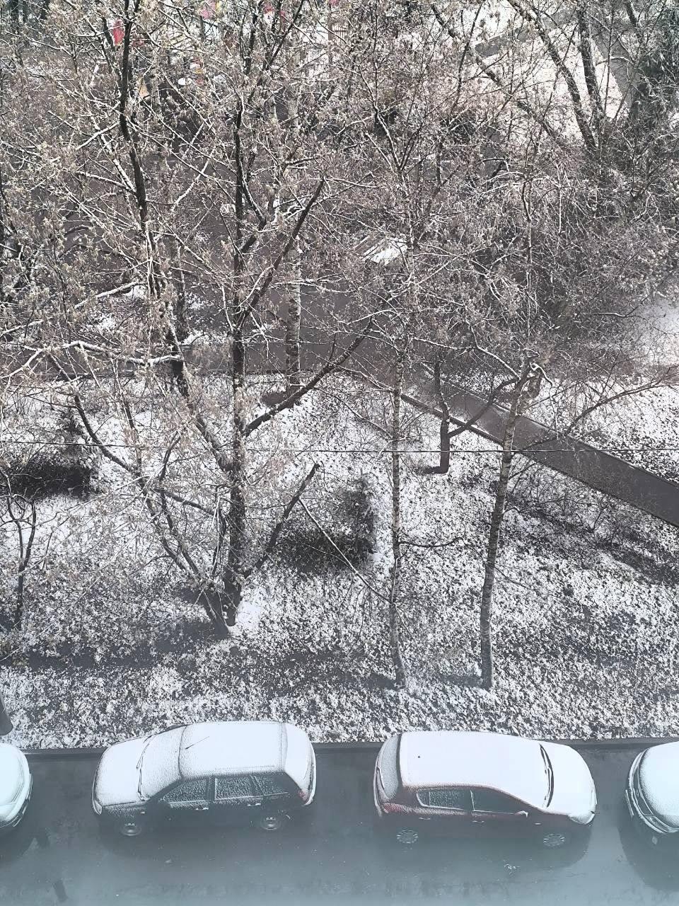 Снегопады в Москве