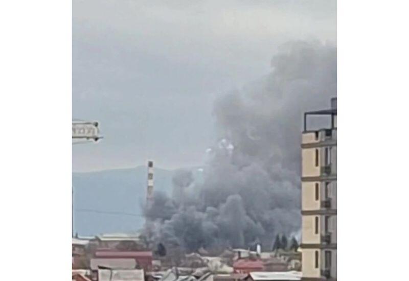 В России произошел взрыв на складе пиротехники