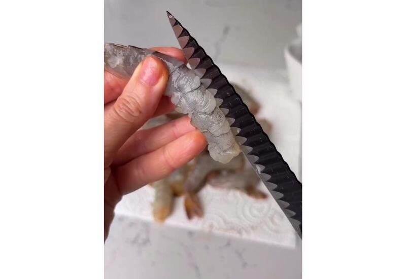 Темпура с креветками "бабл":