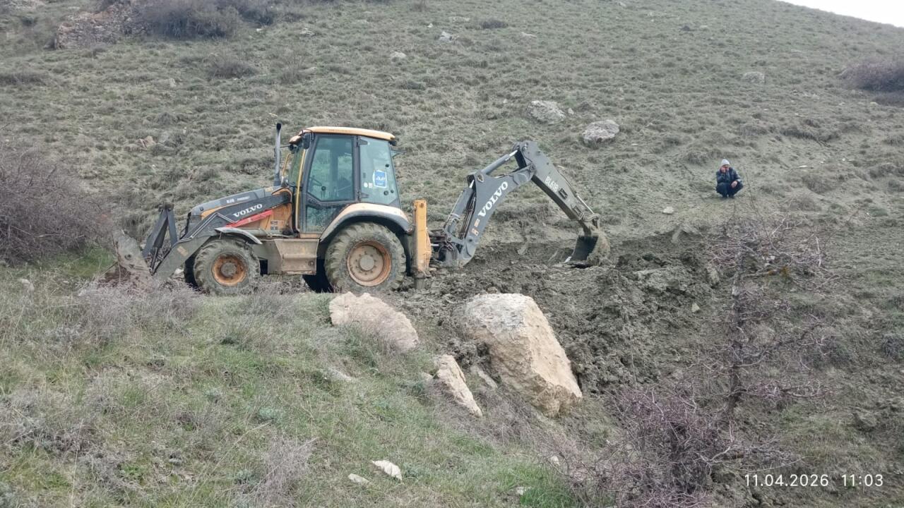 В Губинском районе произошел оползень