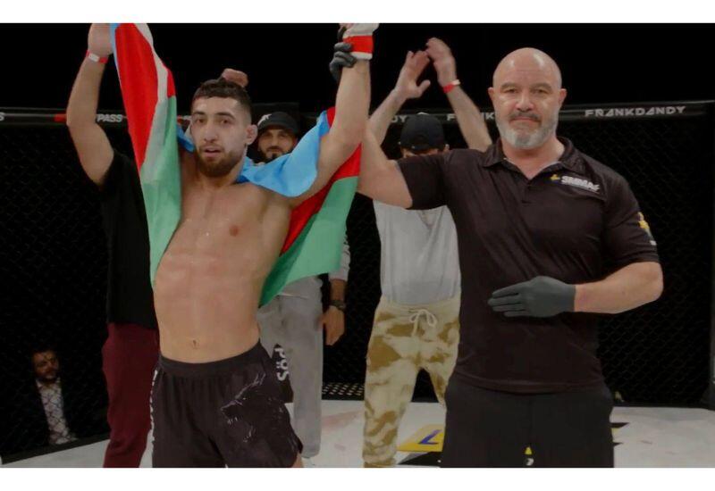 Азербайджанский боец ММА победил на турнире в Швеции