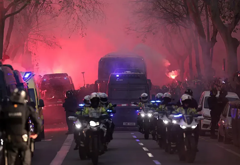 В Испании задержаны фанаты "Барселоны"