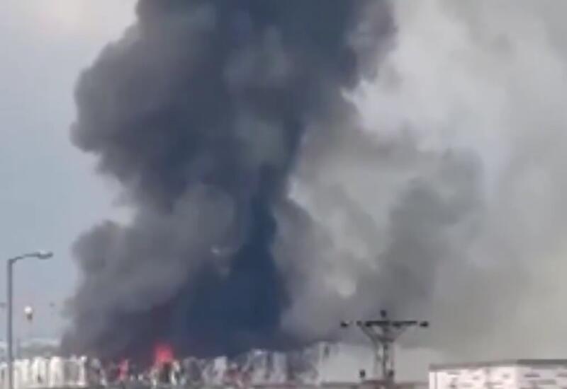 В Анкаре вспыхнул крупный пожар