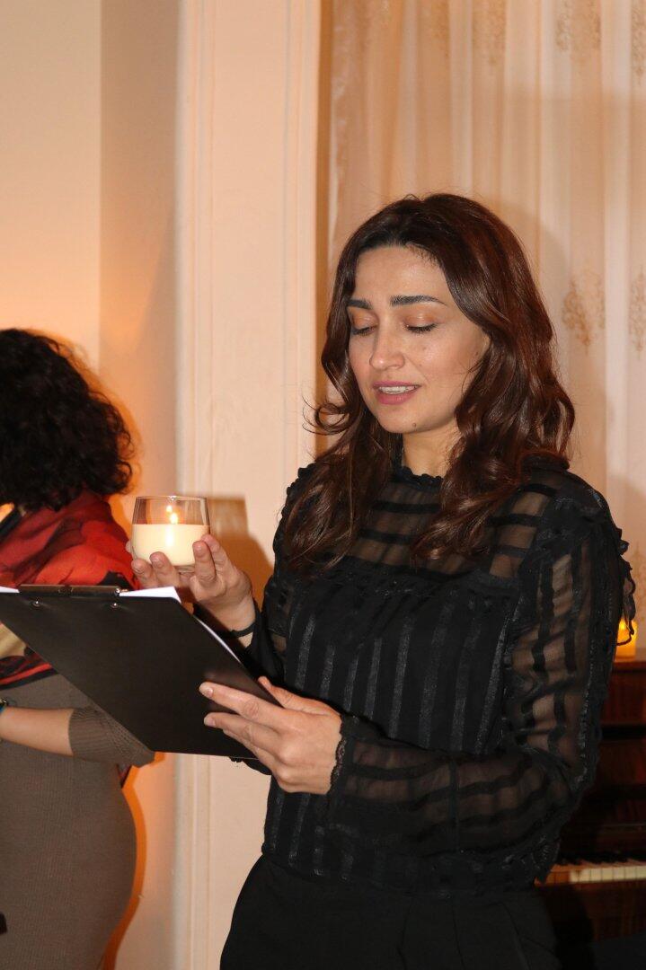 Поэтический вечер и презентация первой книги Дилафруз Фарзали "Talehin Səsi"