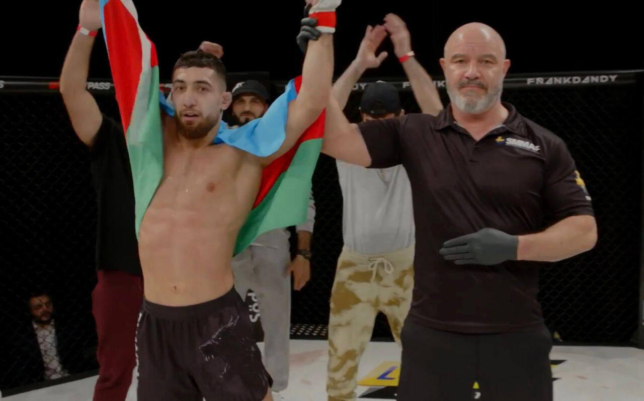 Азербайджанский боец ММА победил на турнире в Швеции