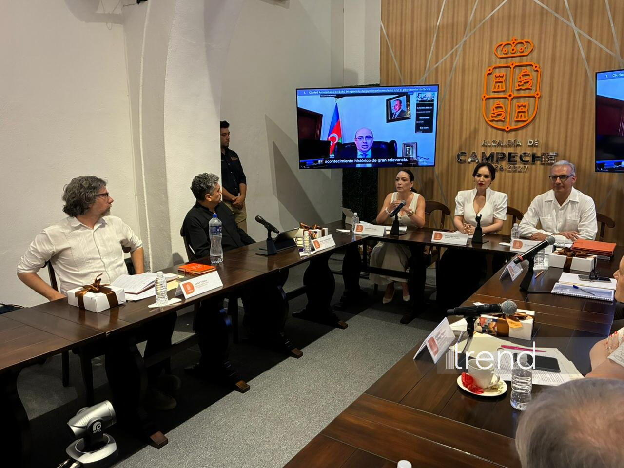 Meksikanın San Fransisko de Kampeçe şəhərində Bakı şəhərinin təqdimatı keçirilib