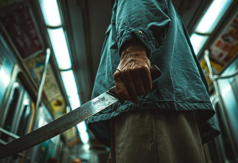 "Люцифер" с мачете напал на пассажиров метро Нью-Йорка