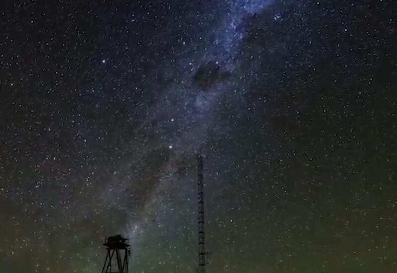 В Чили запечатлели Млечный Путь над горой Серро-Армазонес
