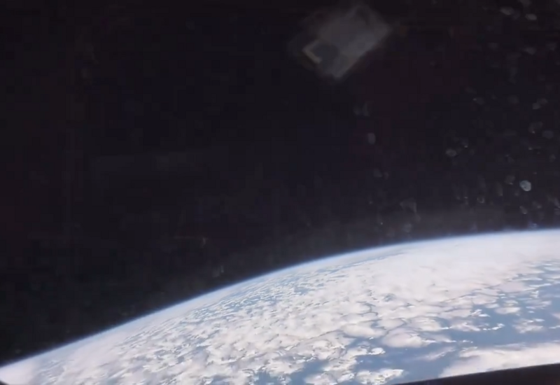 Вот как выглядит вход в атмосферу изнутри капсулы Orion