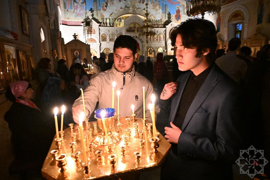 Православные Азербайджана отмечают Пасху