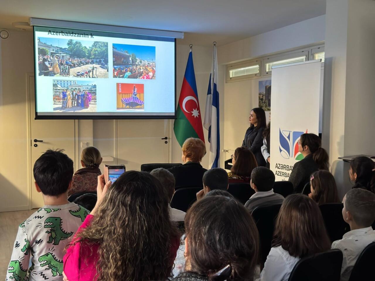 Finlandiyanın ilk qadın prezidenti Azərbaycan Evinin qonağı olub