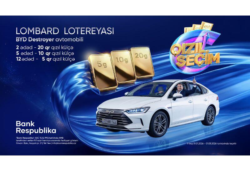 До второго тиража лотереи «Золотой выбор» Банка Республика остаются считанные дни