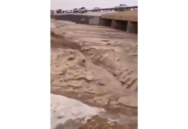 Ливневый паводок в Саудовской Аравии