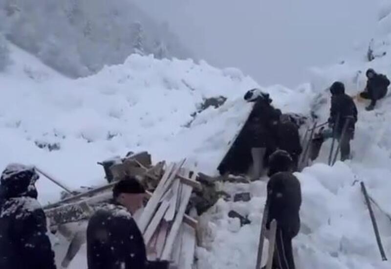 В Дагестане сошла снежная лавина,