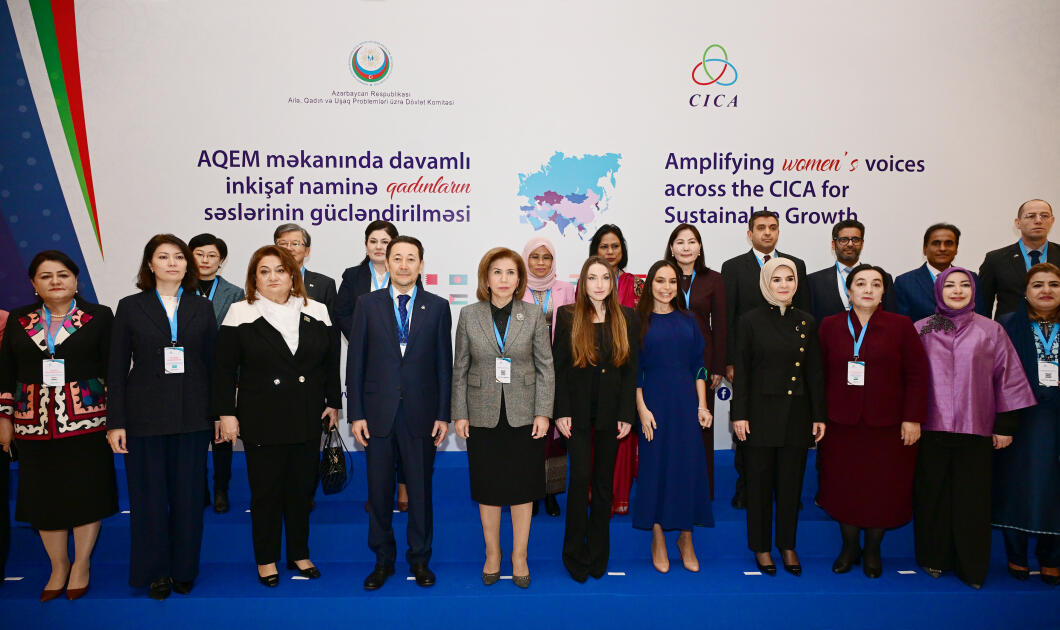 Heydər Əliyev Fondunun vitse-prezidenti Leyla Əliyeva AQEM çərçivəsində keçirilən beynəlxalq konfransın açılış mərasimində çıxış edib