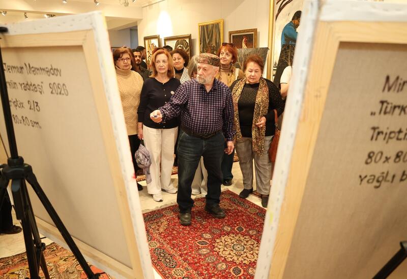 В старинной части Баку открылась выставка мастеров Азербайджана и Молдовы