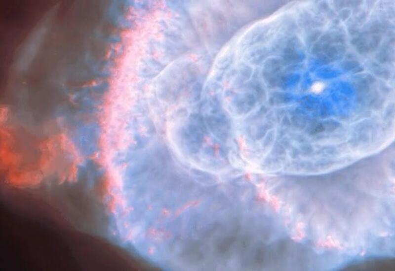 Вот как выглядит туманность "Кошачий глаз"