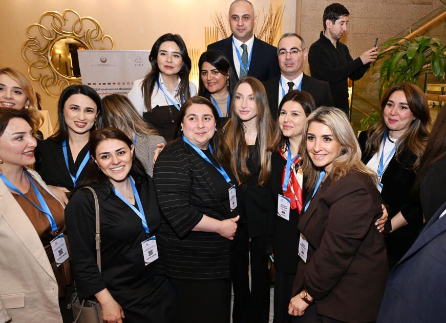 Heydər Əliyev Fondunun vitse-prezidenti Leyla Əliyeva AQEM çərçivəsində keçirilən beynəlxalq konfransın açılış mərasimində çıxış edib