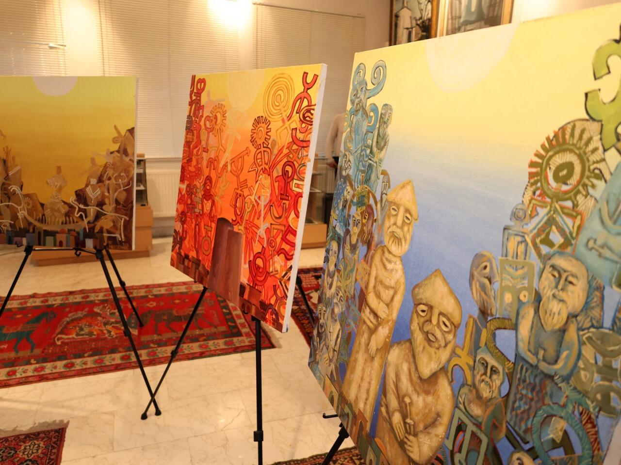 В старинной части Баку открылась выставка мастеров Азербайджана и Молдовы