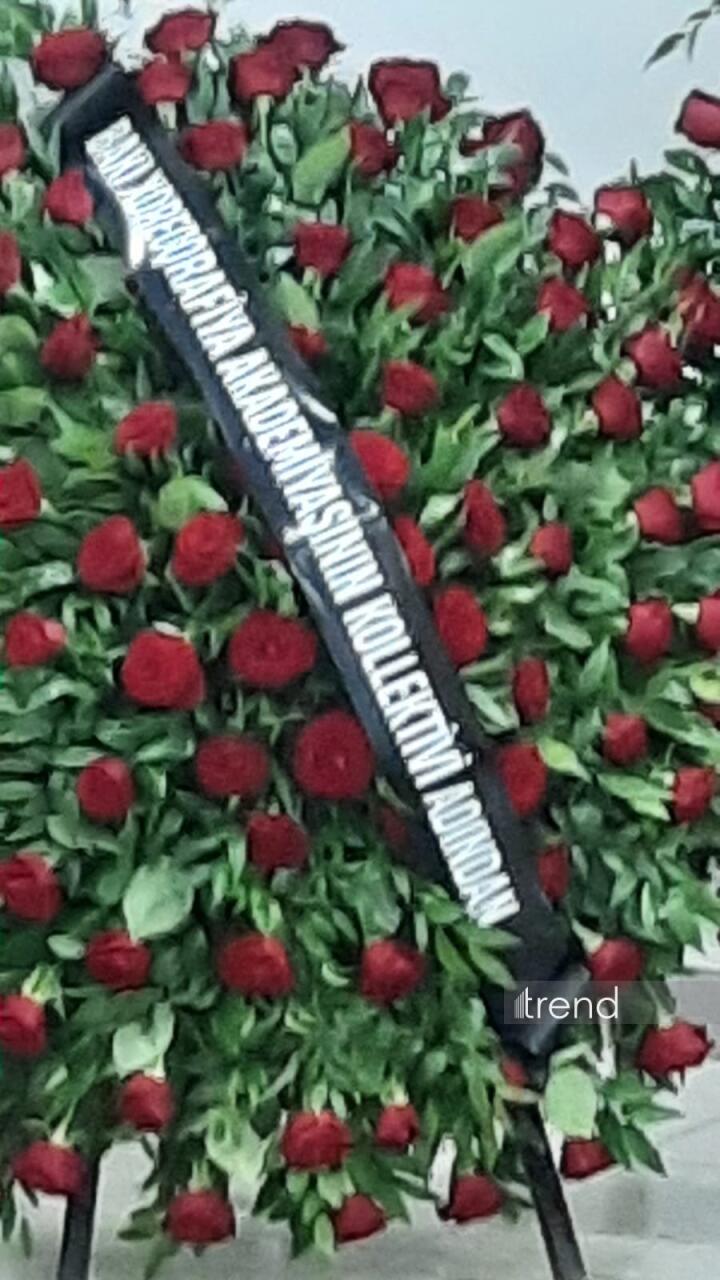 Церемония прощания с корифеем балетного искусства Магсудом Мамедовым в Баку