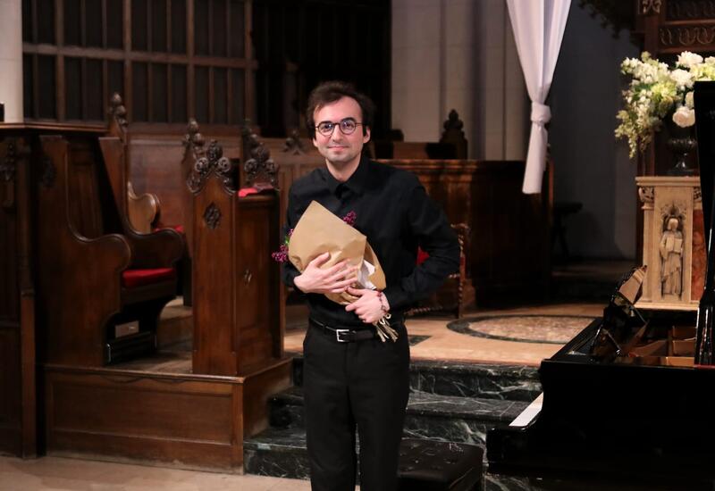 Parisdə azərbaycanlı pianoçunun konserti maraqla izlənib