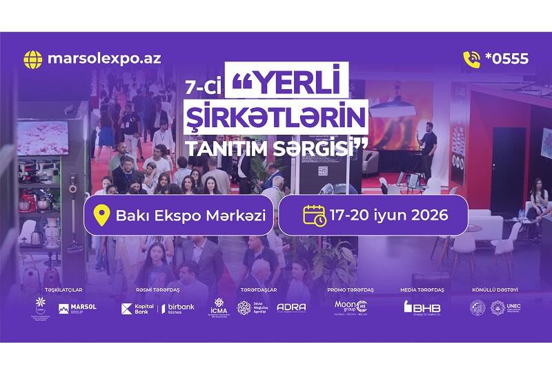 “Yerli şirkətlərin tanıtım sərgisi” keçiriləcək