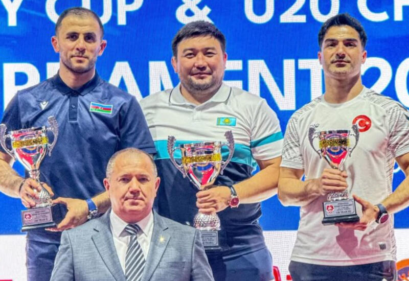 Азербайджанские борцы завоевали восемь золотых медалей в Турции