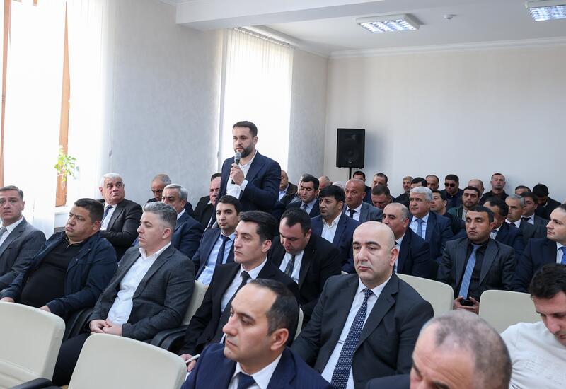 Oğuzda sahibkarlığın inkişafı və biznes imkanları müzakirə olunub