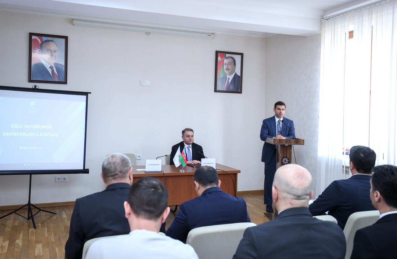 Oğuzda sahibkarlığın inkişafı və biznes imkanları müzakirə olunub