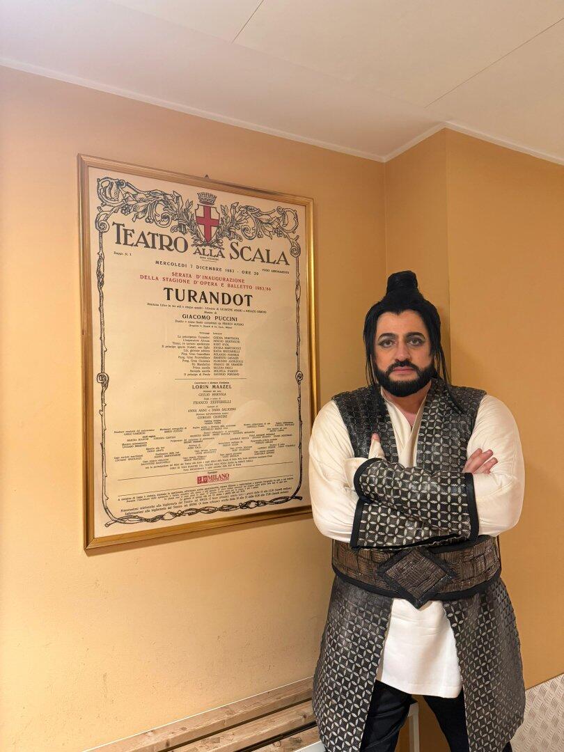 Юсиф Эйвазов выступил в театре Ла Скала