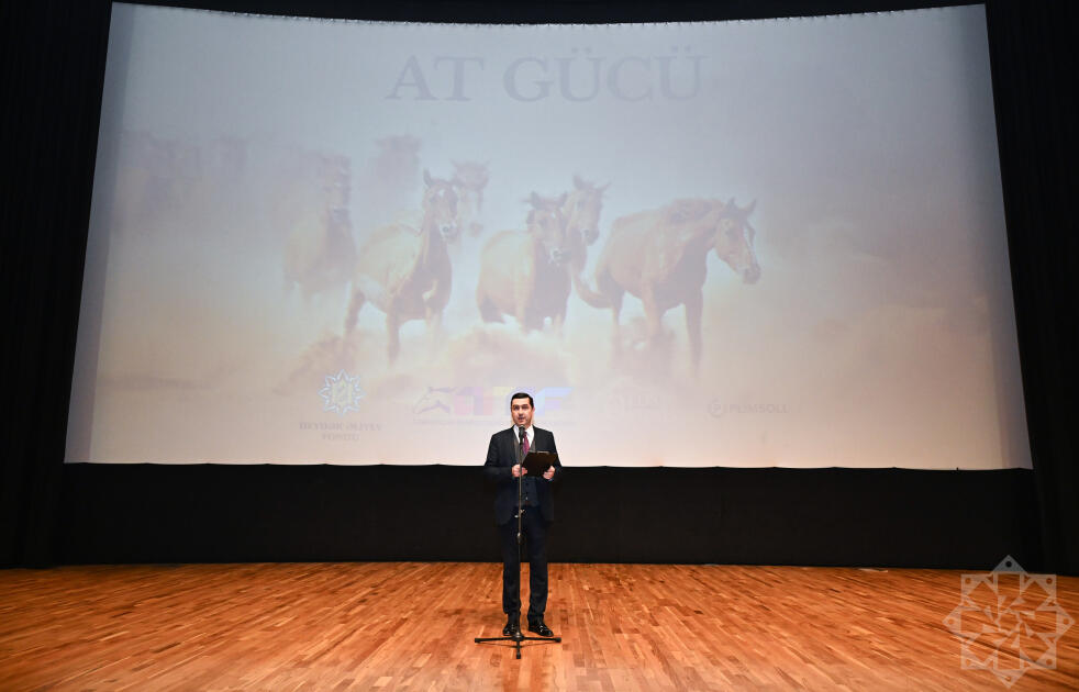 Nizami Kino Mərkəzində “At gücü” sənədli filmi təqdim olunub