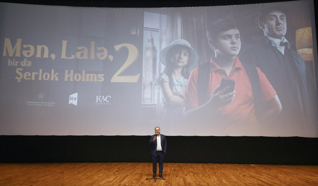 Лейла Алиева и Алена Алиева приняли участие в презентации второго сезона многосерийного фильма «Я, Лала и Шерлок Холмс 2»