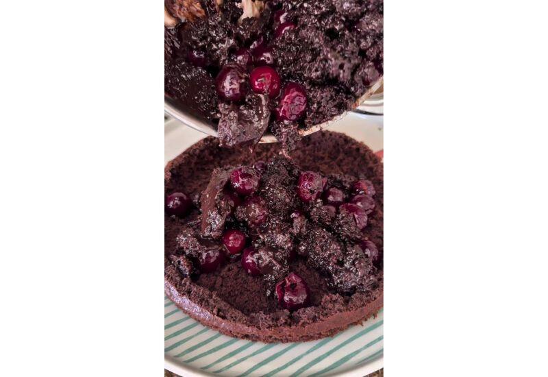 Торт "Пьяная вишня"