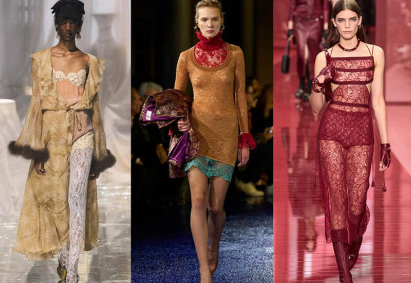 Как носить кружево в образах