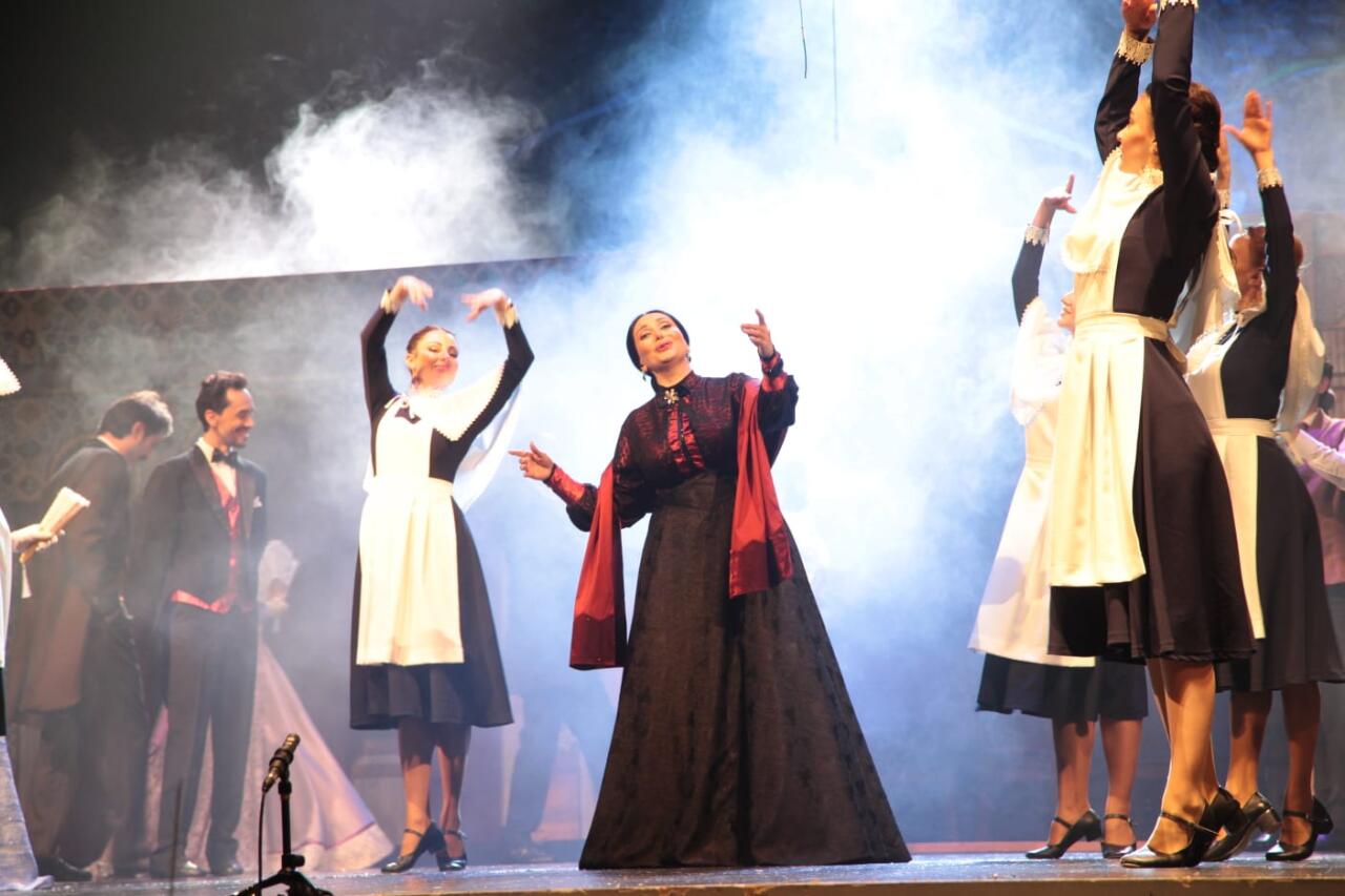 Гаджи Зейналабдин Тагиев - духовное возвращение на место созданного им театра. Блестящая премьера спектакля "Меценат"