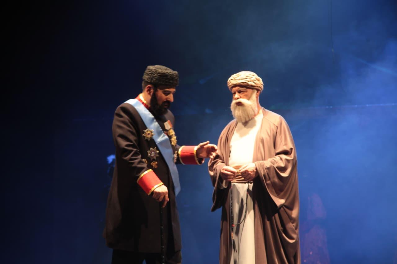 Гаджи Зейналабдин Тагиев - духовное возвращение на место созданного им театра. Блестящая премьера спектакля "Меценат"