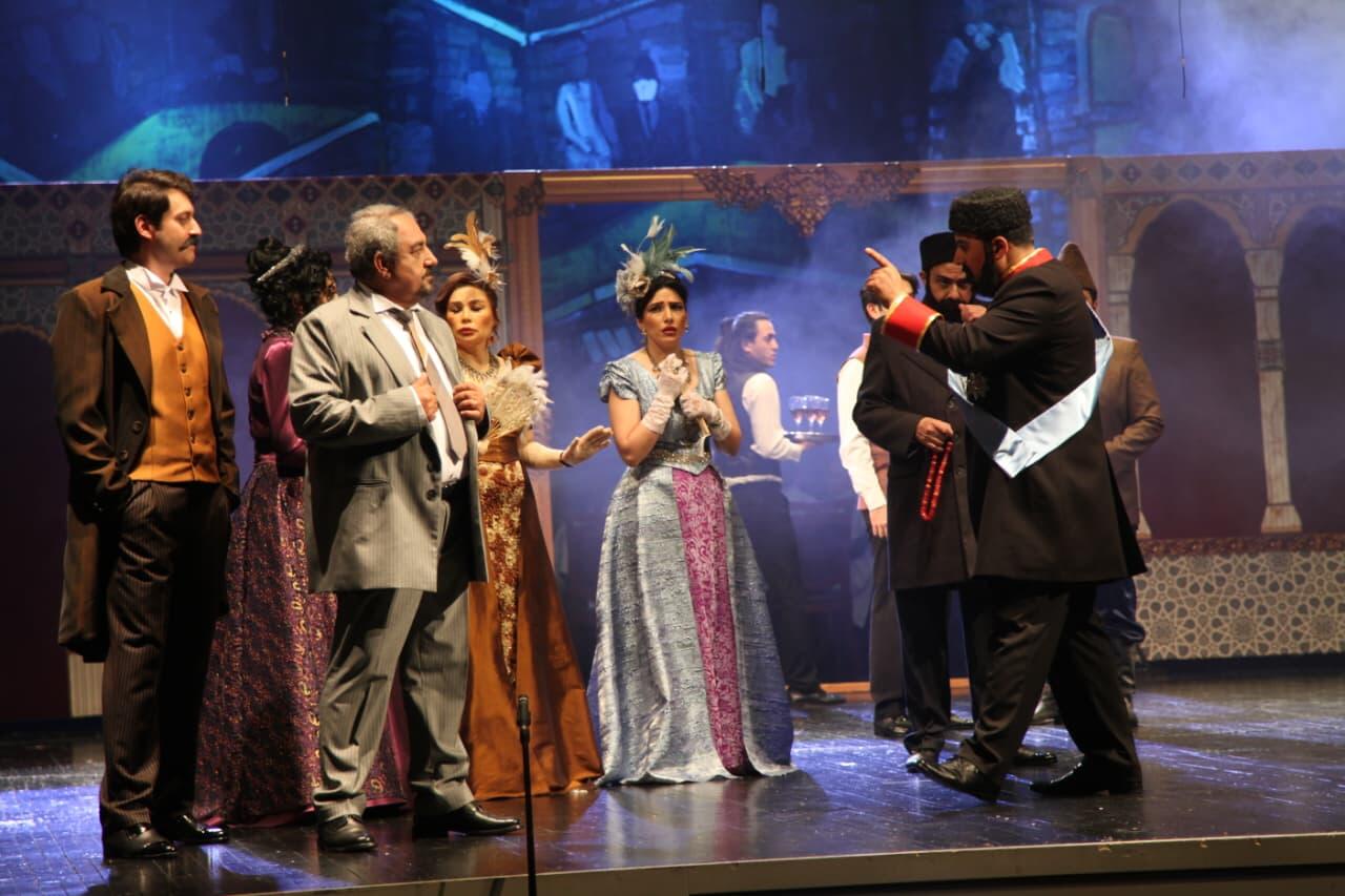 Гаджи Зейналабдин Тагиев - духовное возвращение на место созданного им театра. Блестящая премьера спектакля "Меценат"